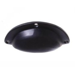 Skålhandtag svart