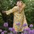 Morgonrock Kimono gul