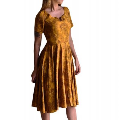 Klänning Alice, Guld