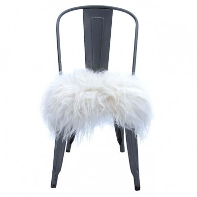 Sittdyna fårskinn vit