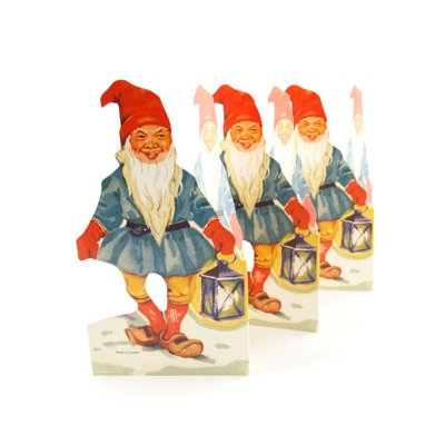 Tomte pappersrad