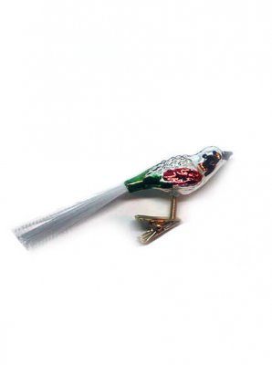 Julgranspynt Glasfågel