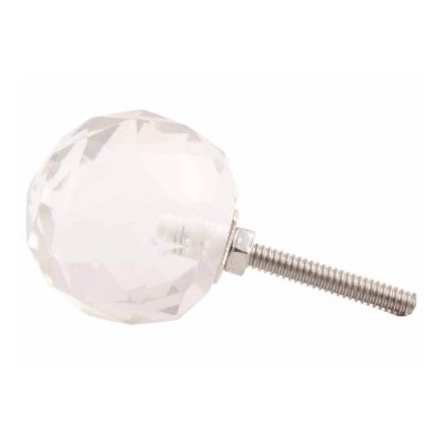 Glasknopp fasetter för byrån