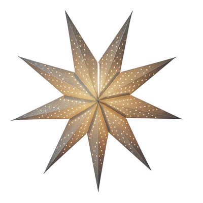 Julstjärna mässing glitter