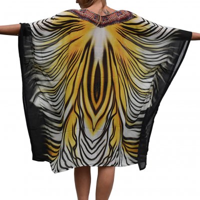 kaftan sarong zebra