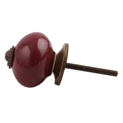 Byråknopp burgundy