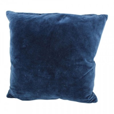 Sammetskudde blå