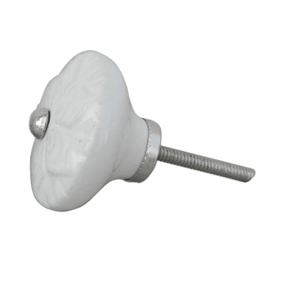 Byråknopp vit stilren