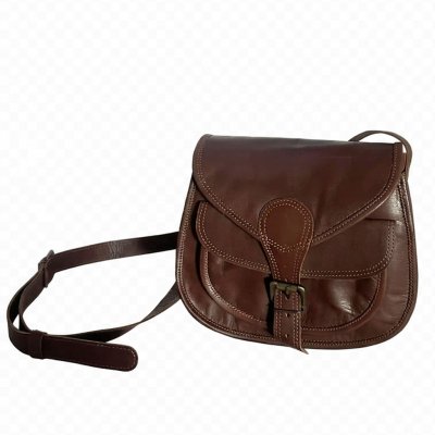 äkta Skinnväska 70tal