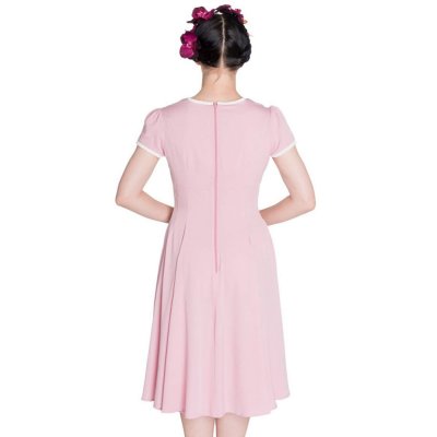 Rosa klänning 50-tal