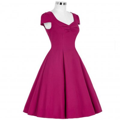 50-tals klänning rosa