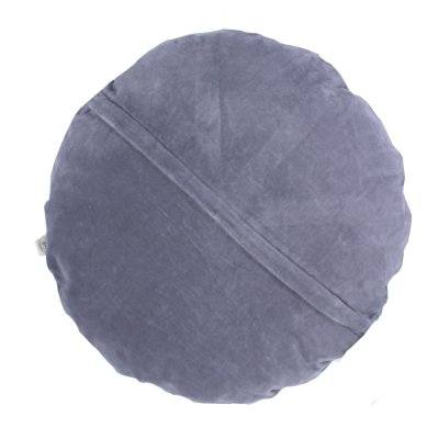 Sammetskudde rund