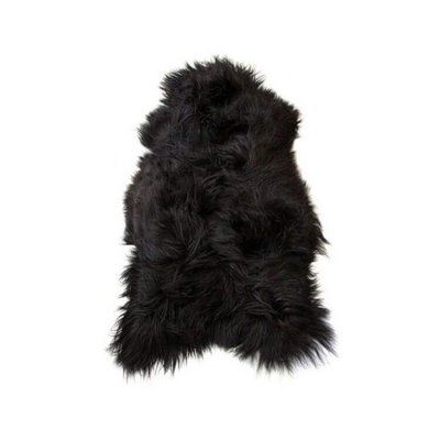 Fårskinn svart