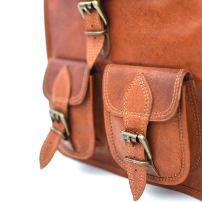 Fickor skinnryggsäck retro