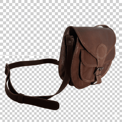 Axelremsväska 70tal stil äkta skinn