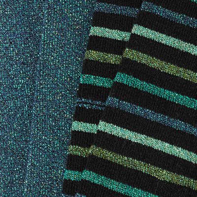 Strumpor 2-pack, Bambu Blå