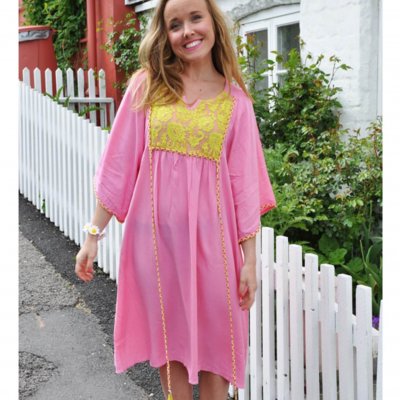 Sommarklänning rosa
